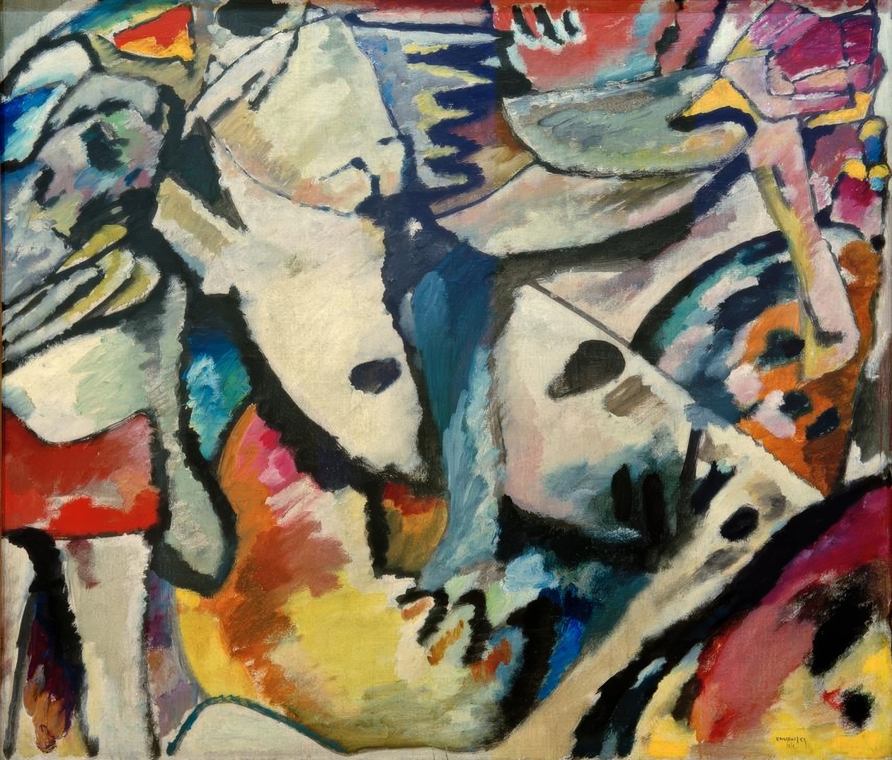 Improvisaatio 13 tekijältä Wassily Kandinsky