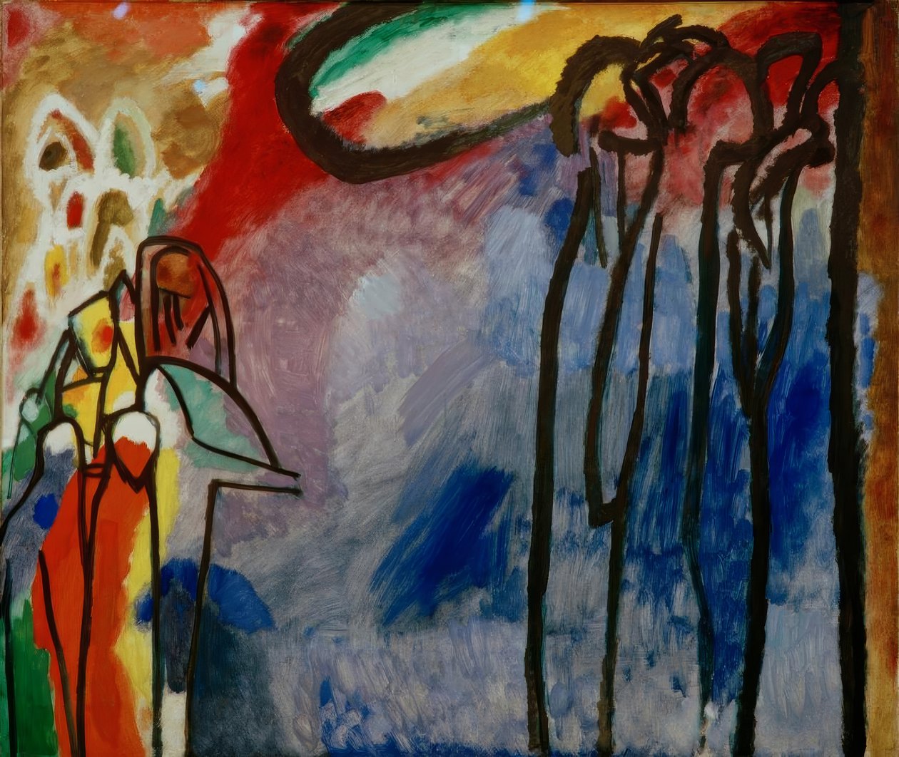 Improvisaatio 19 tekijältä Wassily Kandinsky