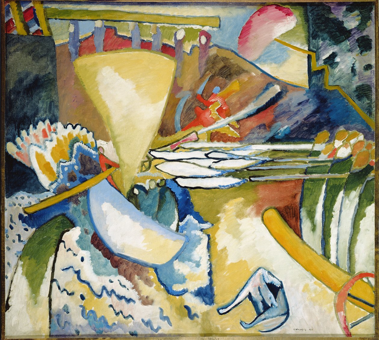 Improvisaatio, 1910 tekijältä Wassily Kandinsky