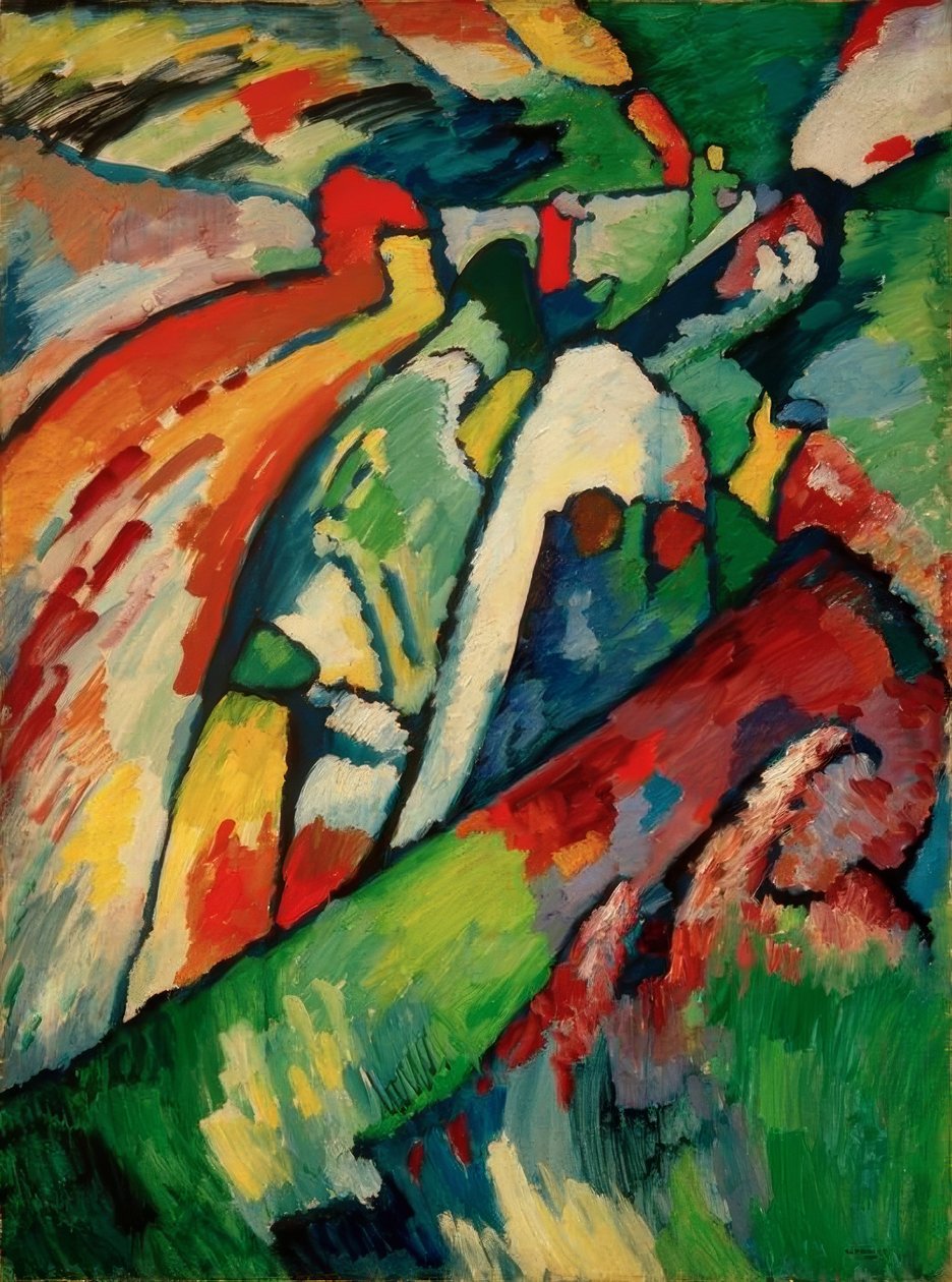 Improvisaatio 7 (Sturm) tekijältä Wassily Kandinsky