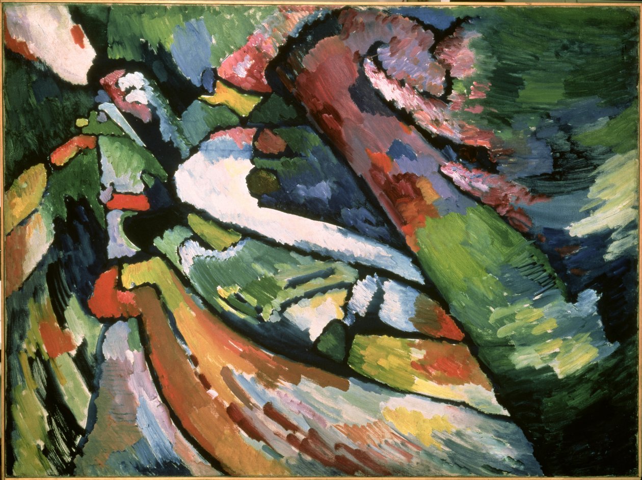 Improvisaatio VII, 1910 tekijältä Wassily Kandinsky
