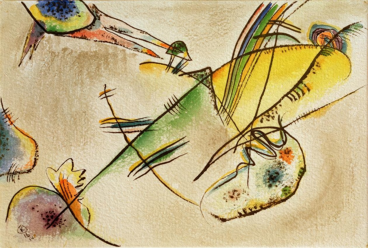 Koostumus B tekijältä Wassily Kandinsky