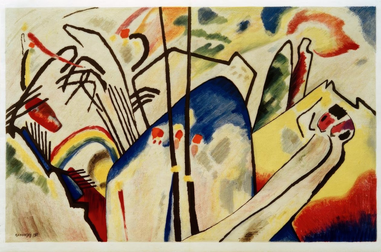Koostumus IV tekijältä Wassily Kandinsky