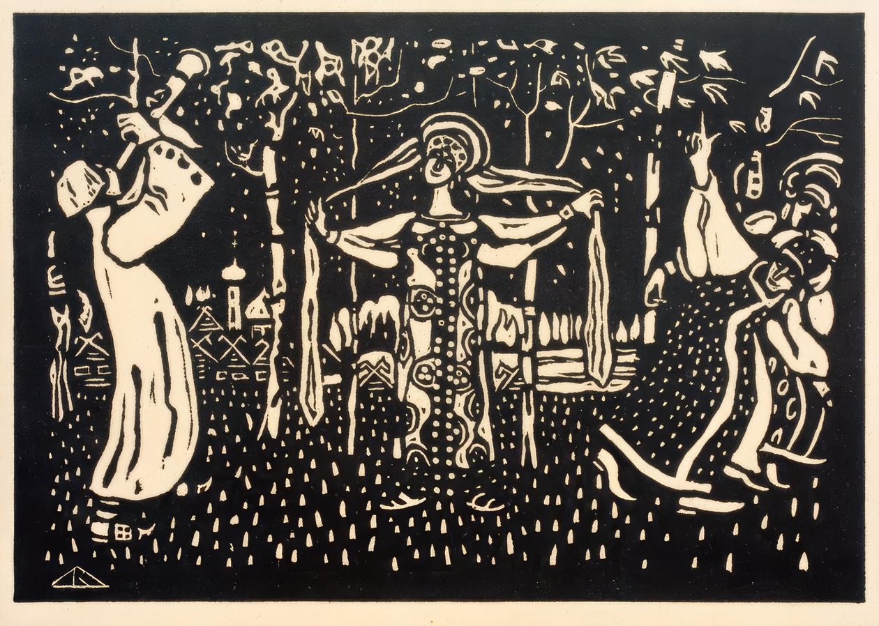 Les Bouleaux tekijältä Wassily Kandinsky