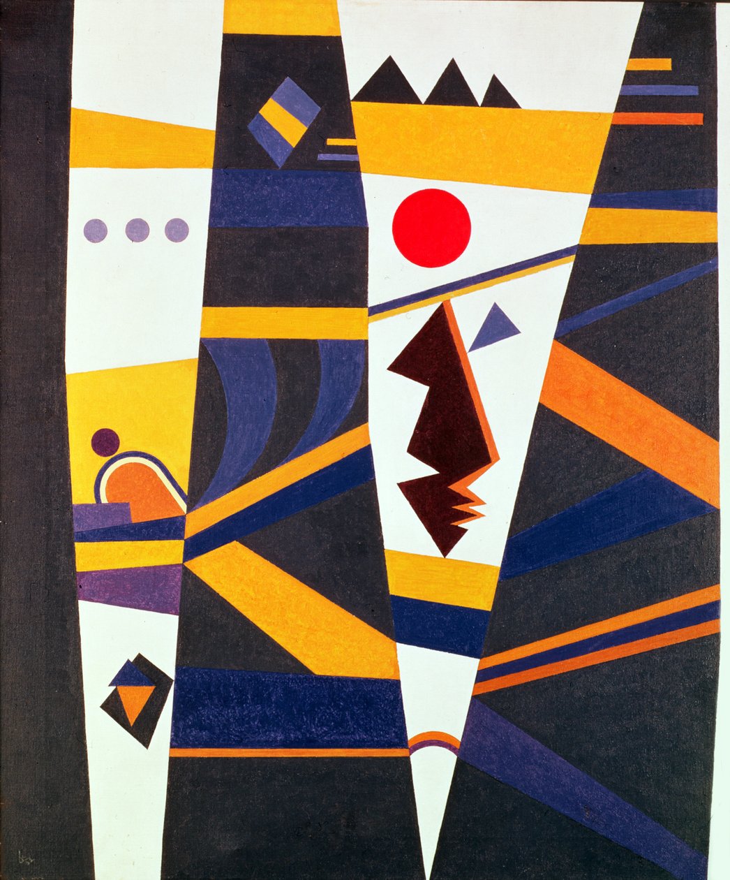 Yhteyshenkilö, 1932 tekijältä Wassily Kandinsky