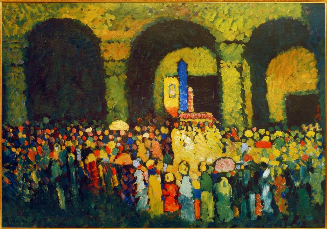 Ludwigskirche Münchenissä tekijältä Wassily Kandinsky