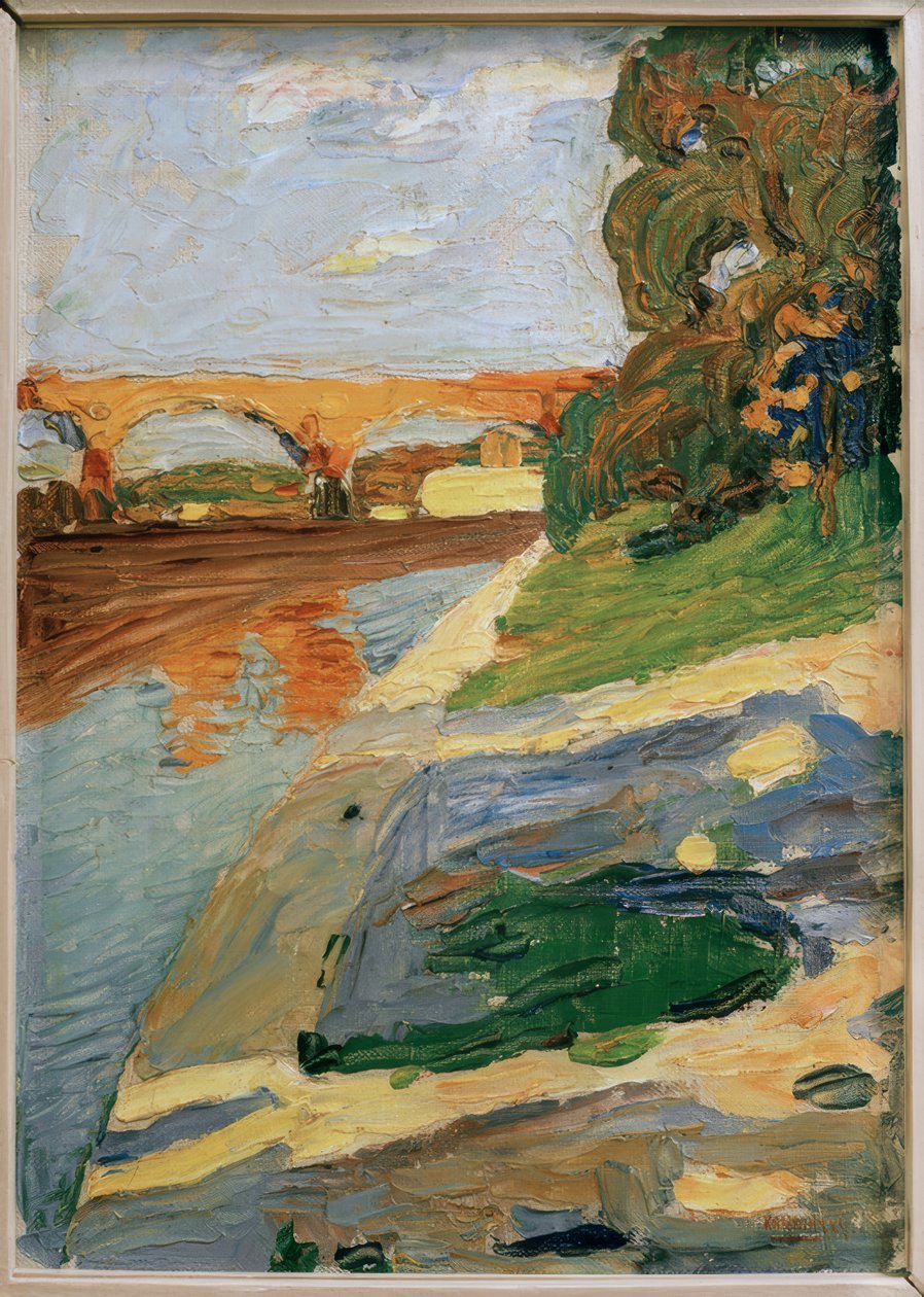 München – Die Isar tekijältä Wassily Kandinsky