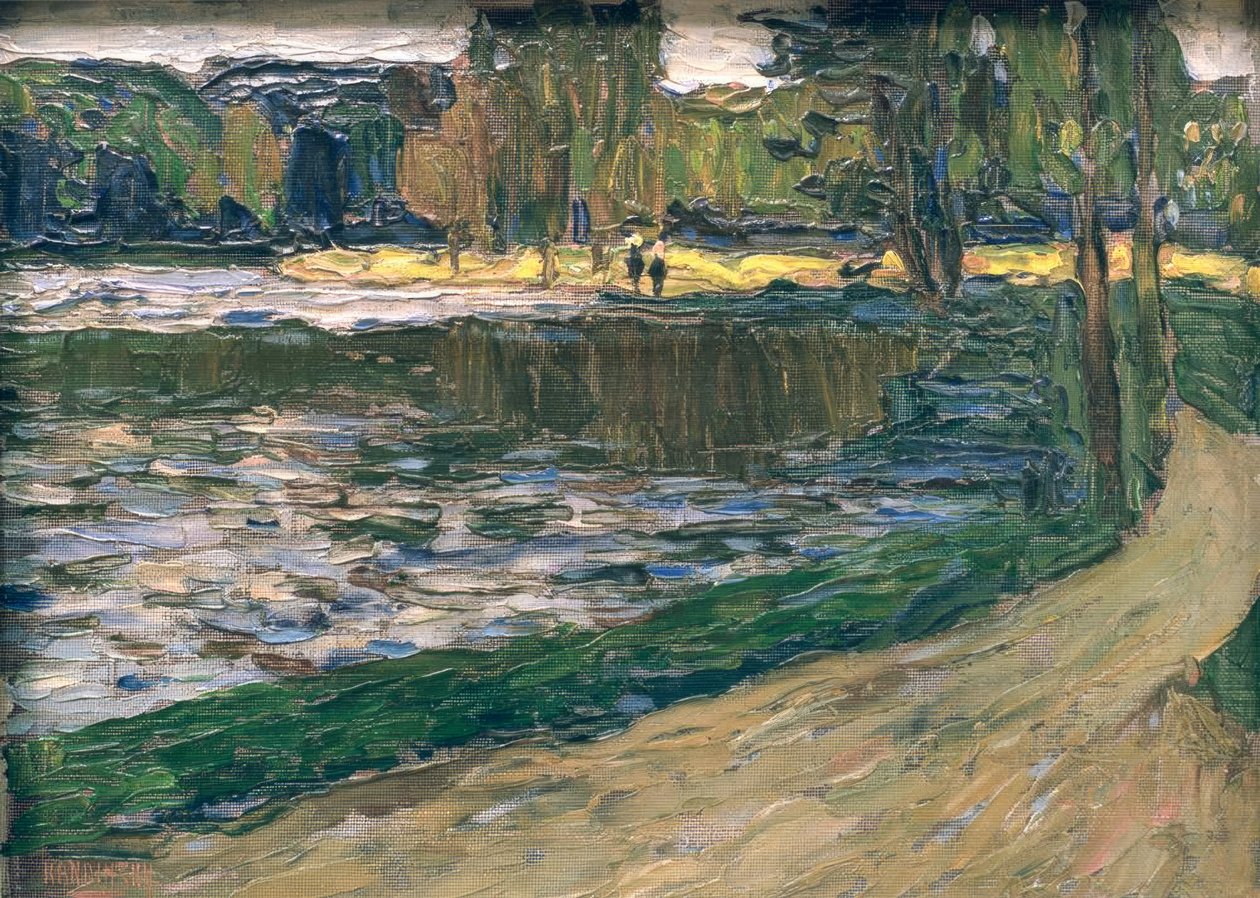München – Englischer Garten tekijältä Wassily Kandinsky