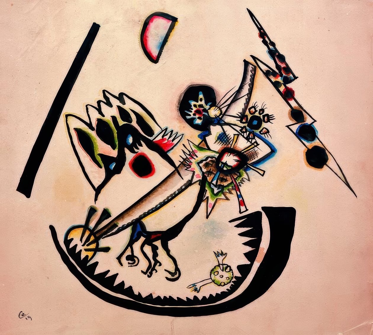 Ohne Titel tekijältä Wassily Kandinsky