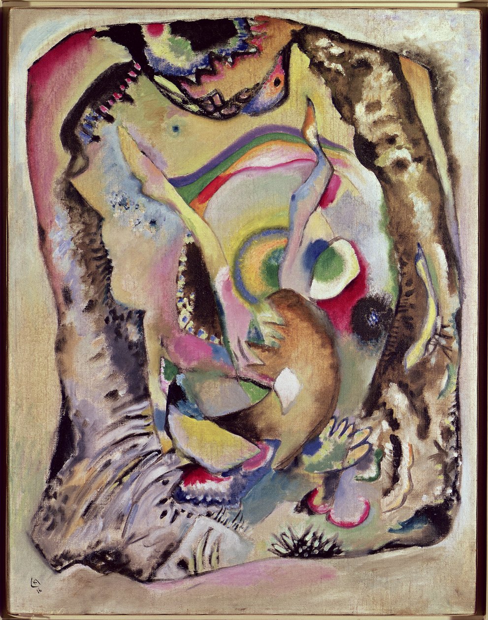 Maalaus valon päällä, 1916 tekijältä Wassily Kandinsky