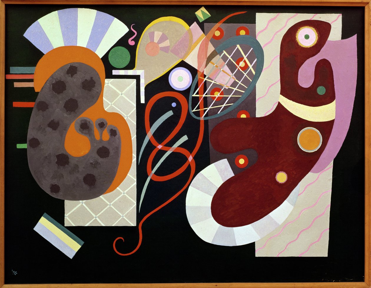 Punainen solmu, 1936 tekijältä Wassily Kandinsky