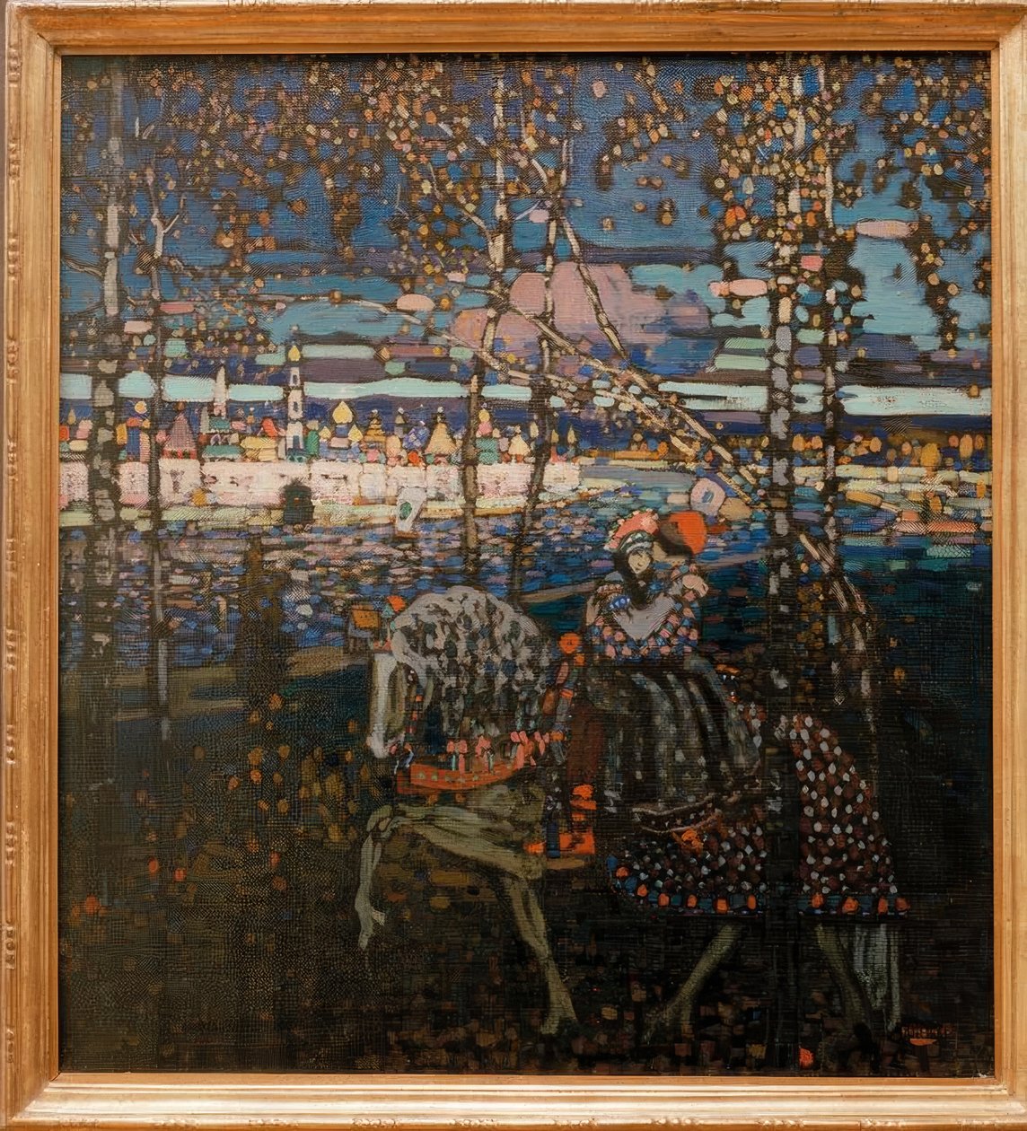 Reitendes Paar tekijältä Wassily Kandinsky
