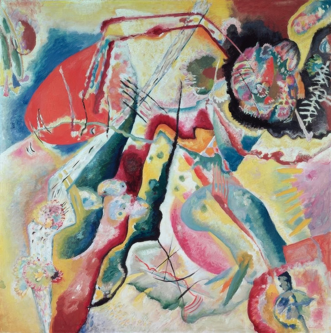 Roter Fleck tekijältä Wassily Kandinsky