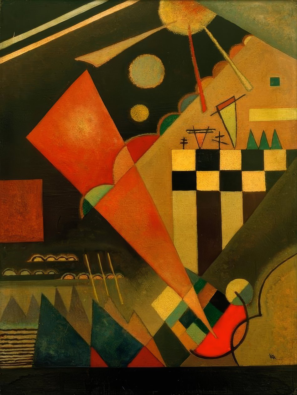 Scharfruhiges Rosa tekijältä Wassily Kandinsky