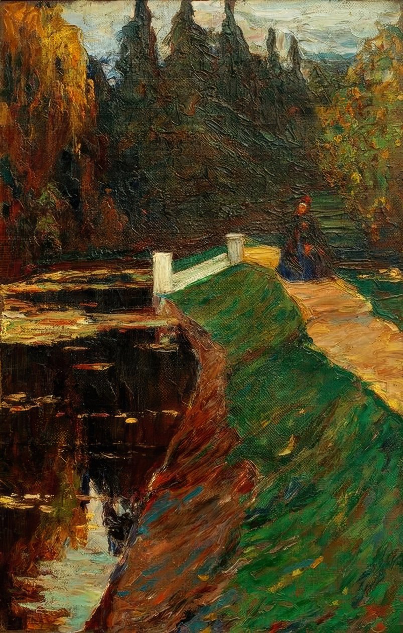Schleuse tekijältä Wassily Kandinsky