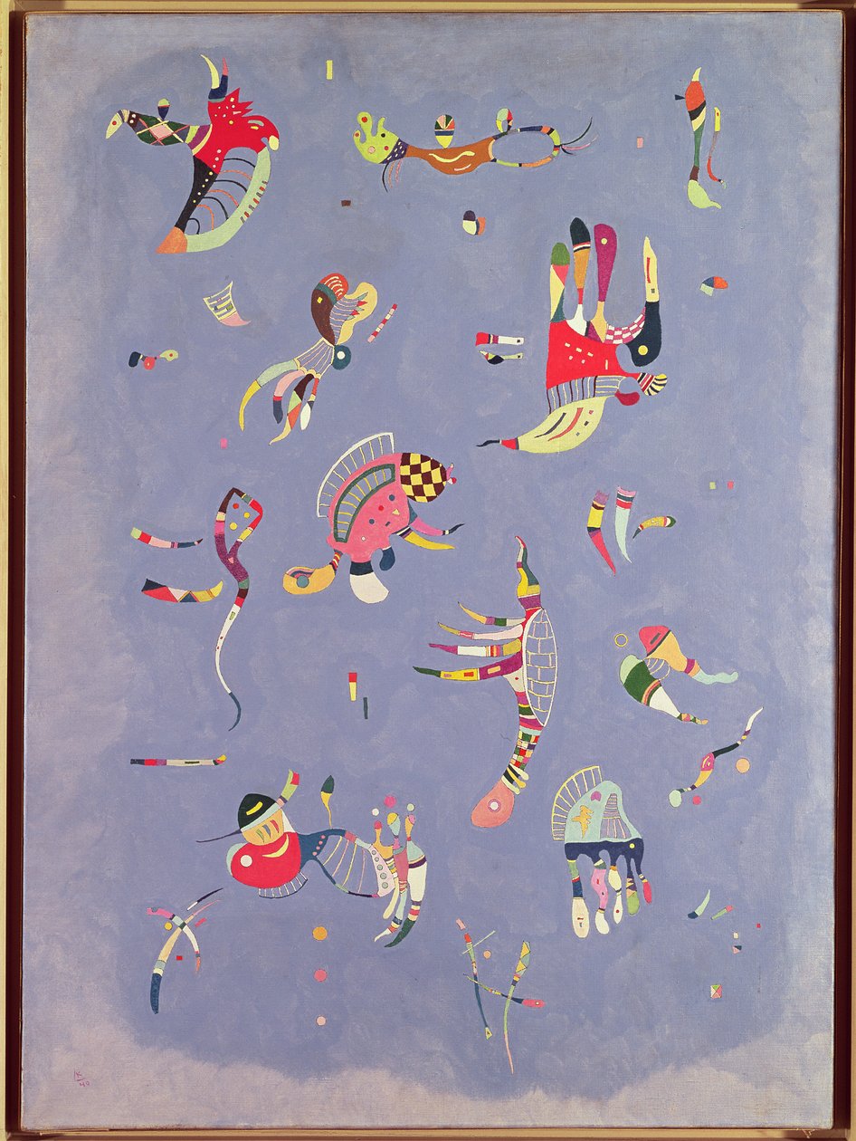Taivaansininen, 1940 tekijältä Wassily Kandinsky