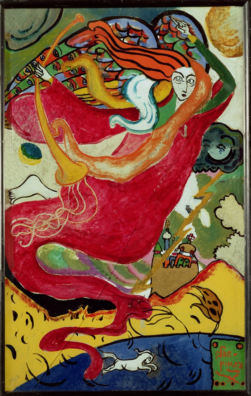 St. Gabriel, 1911 finn tekijältä Wassily Kandinsky