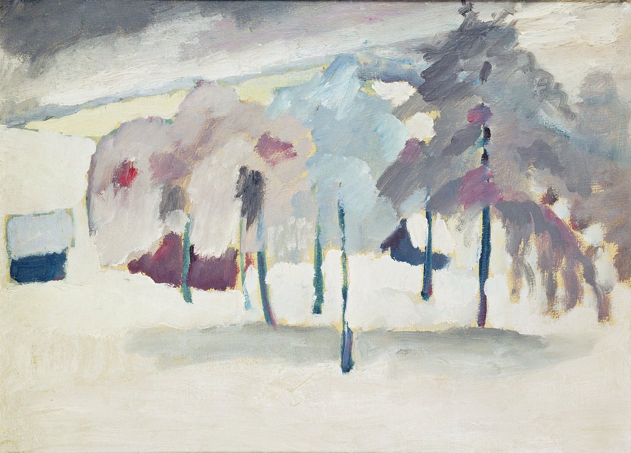 Tutkimus Murnau V:stä, n. 1910 tekijältä Wassily Kandinsky