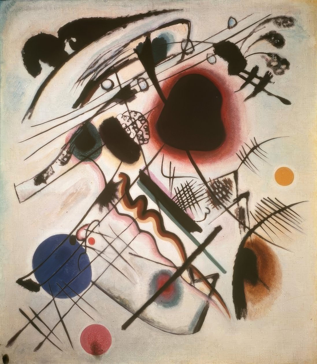 Tache noire tekijältä Wassily Kandinsky
