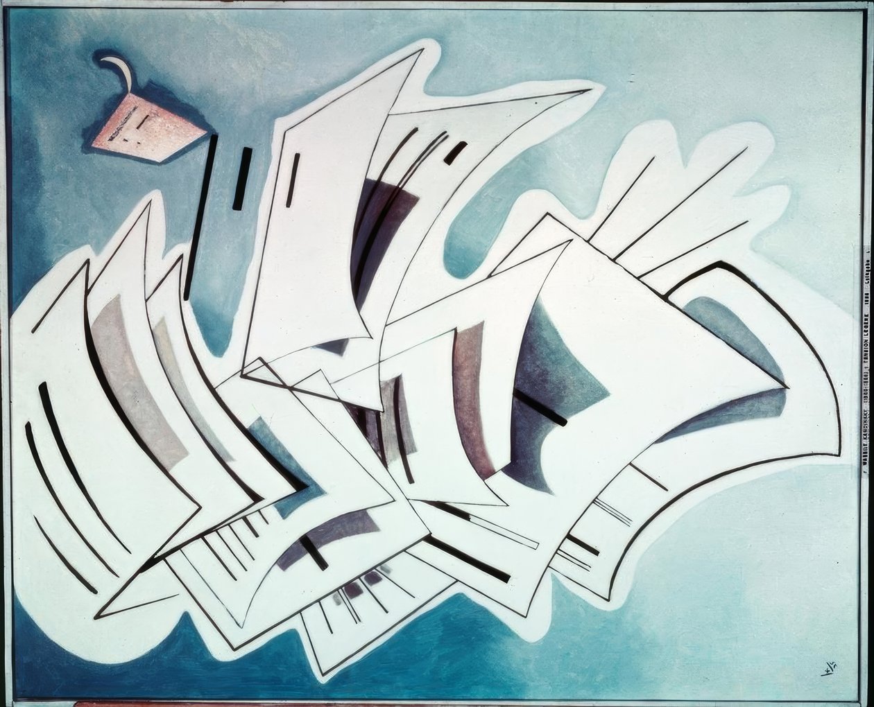 Kevyt jännitys tekijältä Wassily Kandinsky