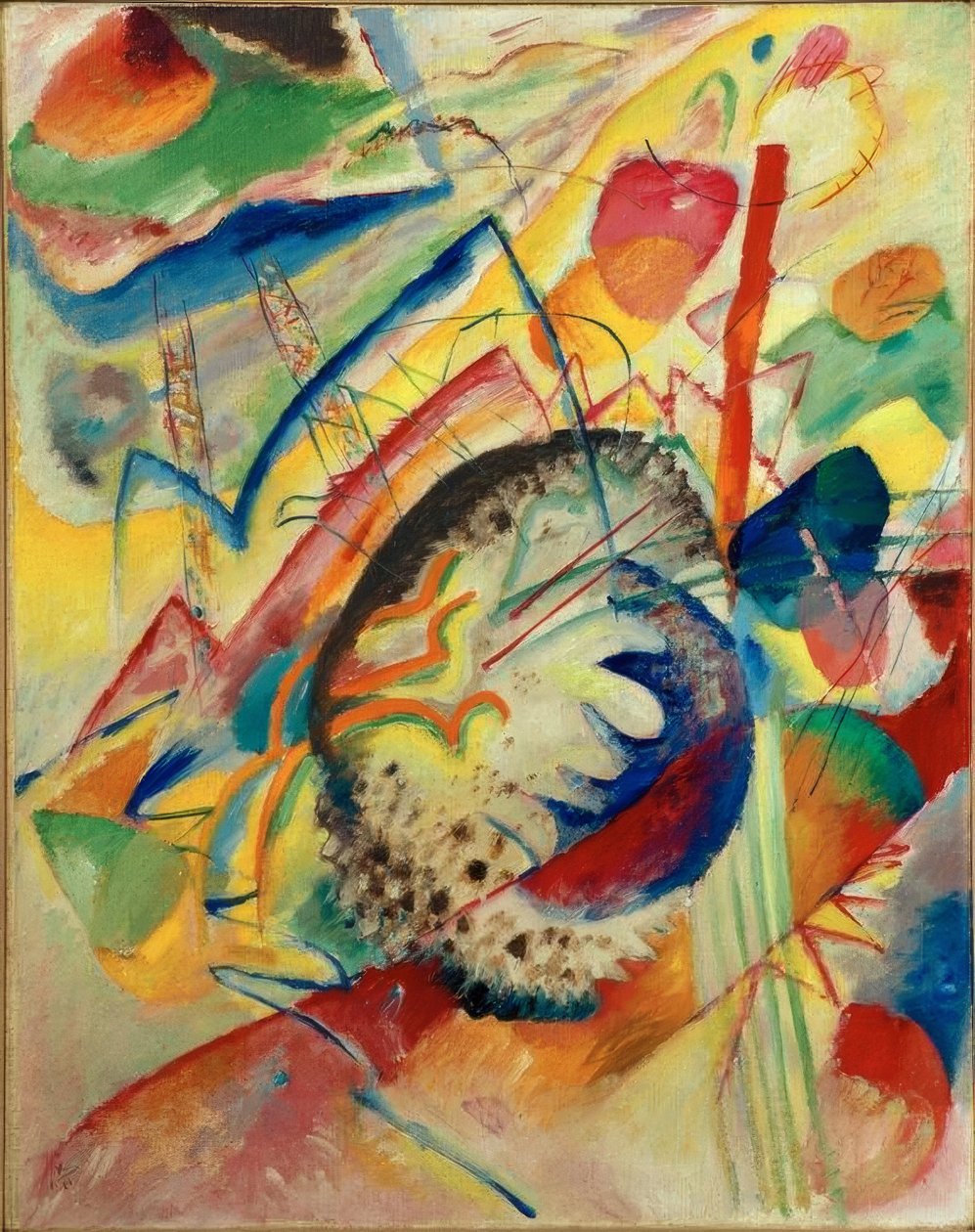 Unbenannte Improvisation II tekijältä Wassily Kandinsky