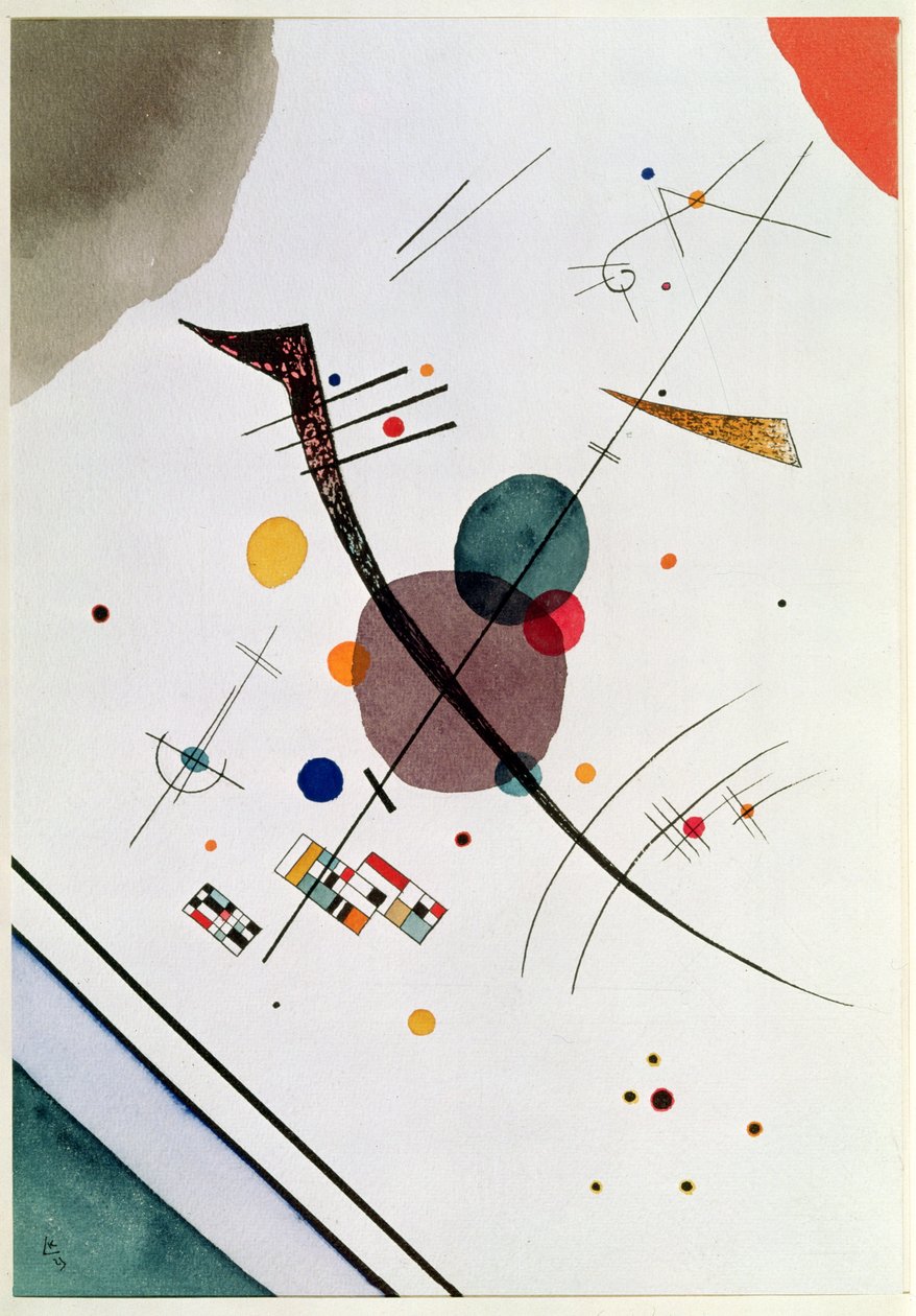 Nimetön, 1923 tekijältä Wassily Kandinsky