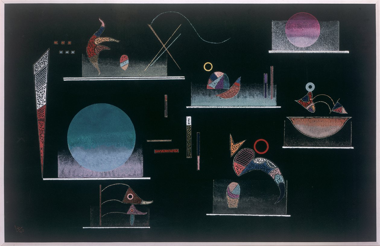 Nimetön, 1940 tekijältä Wassily Kandinsky