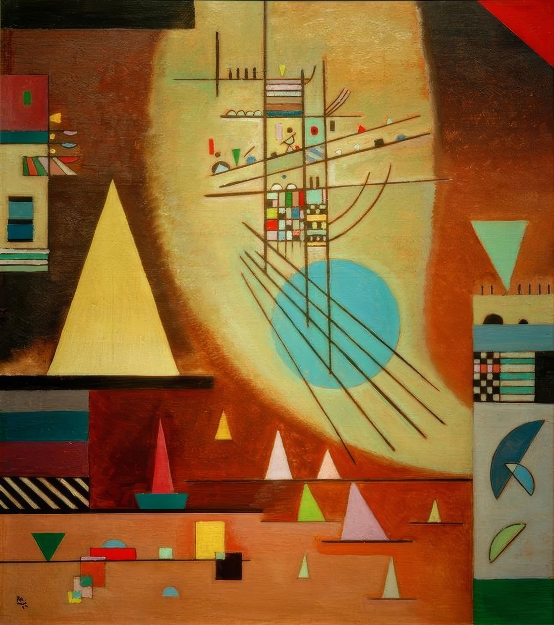 Verstummen tekijältä Wassily Kandinsky