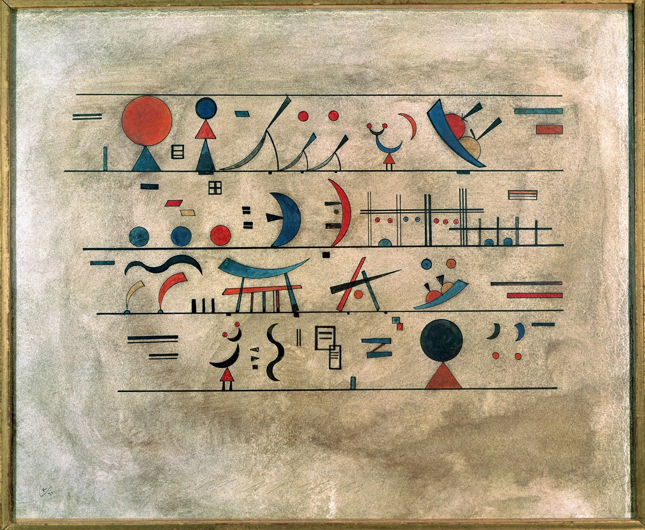 Zeichenreihen, 1931 tekijältä Wassily Kandinsky