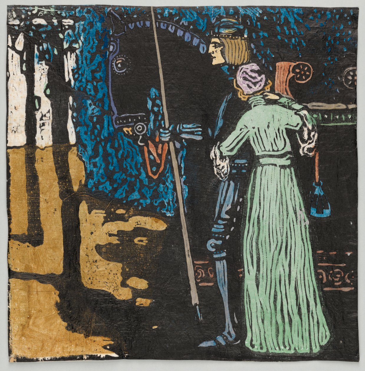 Jäähyväiset (toinen tila) tekijältä Wassily Kandinsky