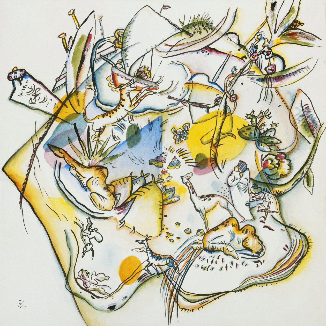 Afrikka tekijältä Wassily Kandinsky