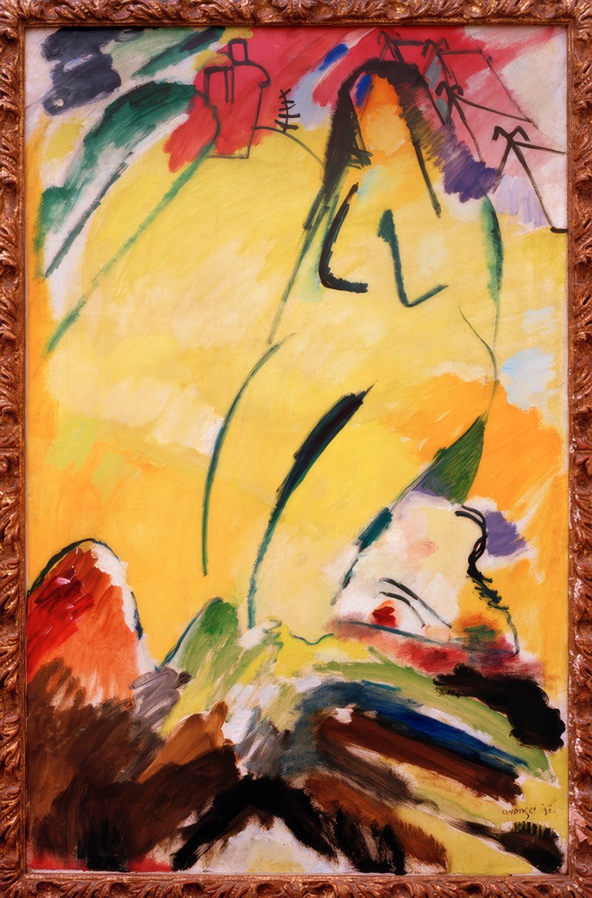 Akt tekijältä Wassily Kandinsky