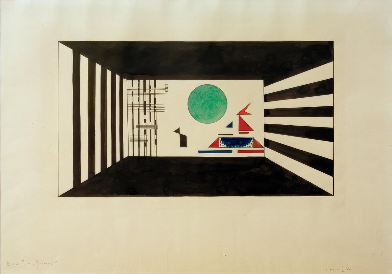 Bilder einer Ausstellung, Bild II: Gnomus tekijältä Wassily Kandinsky