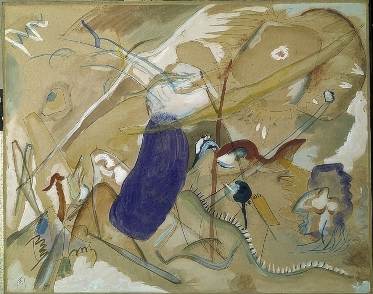 Blaricum tekijältä Wassily Kandinsky