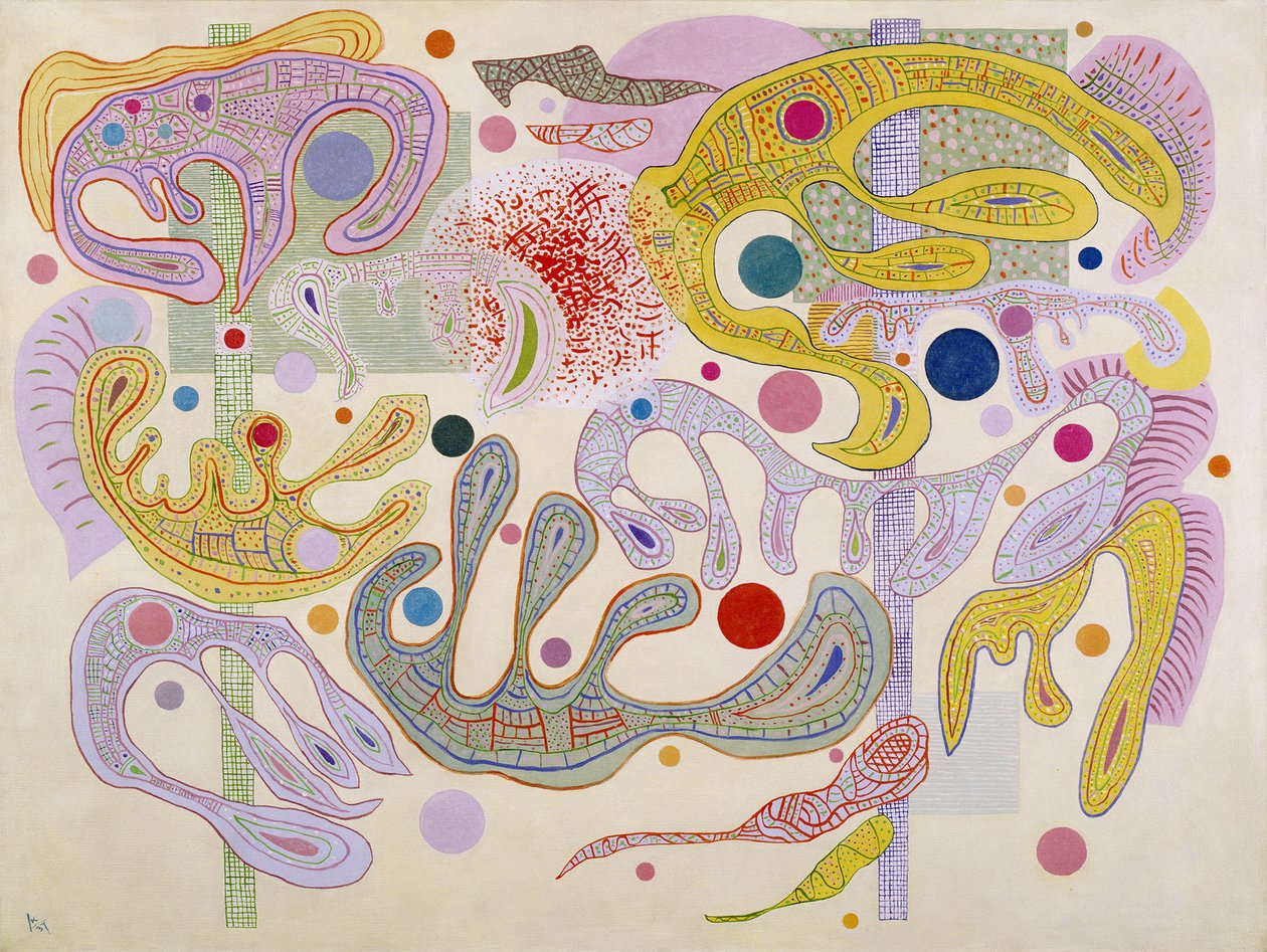 Capricious Forms Formes capricieuses, 1937 tekijältä Wassily Kandinsky