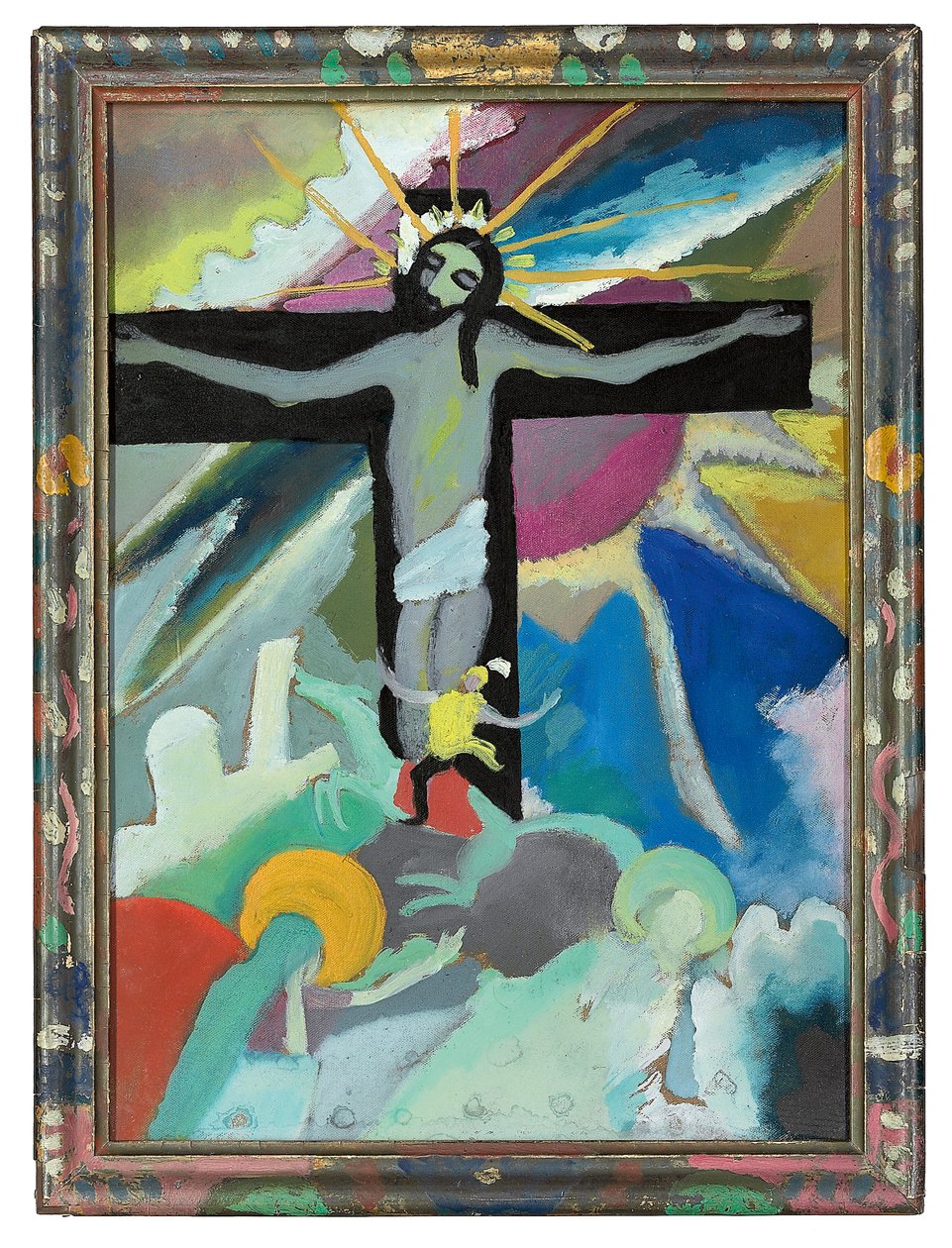Ristiinnaulittu Kristus; Ristiinnaulittu Kristus tekijältä Wassily Kandinsky