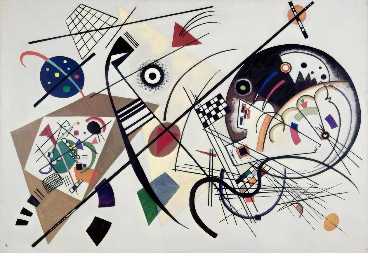 Kiinteä viiva tekijältä Wassily Kandinsky