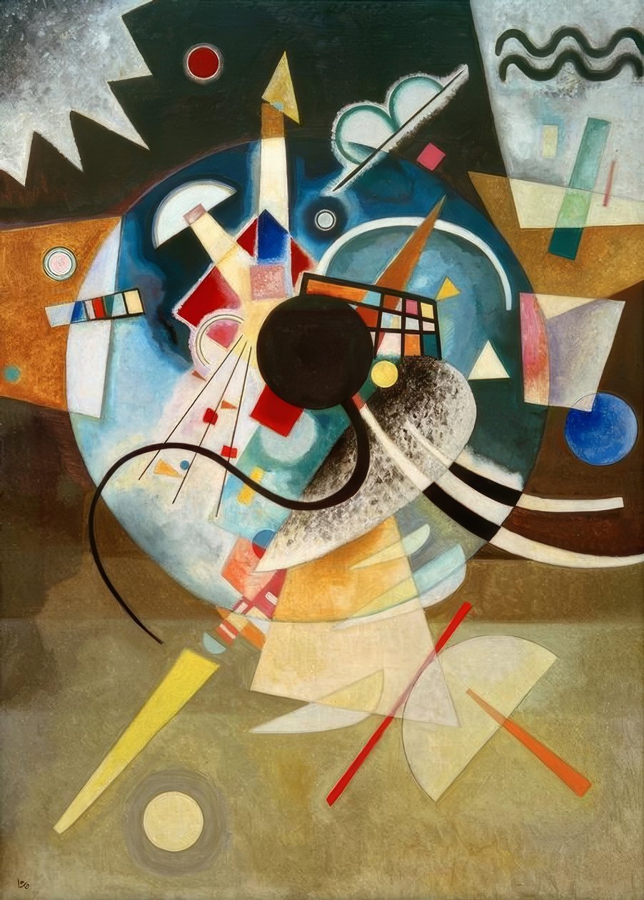 Yksi keskus tekijältä Wassily Kandinsky