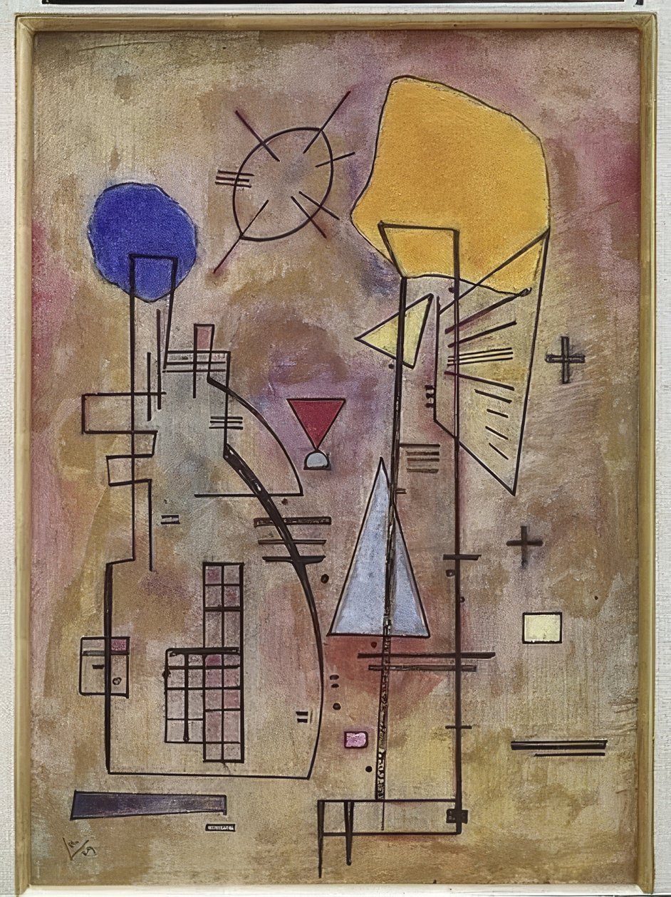 Yksi kaksi. 1929 tekijältä Wassily Kandinsky