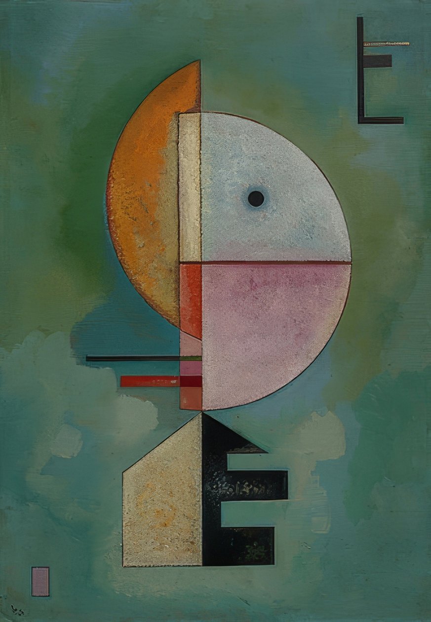 Ylös. 1929 tekijältä Wassily Kandinsky