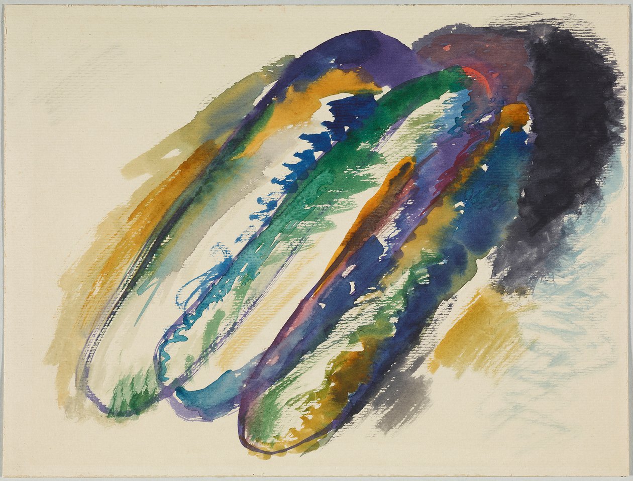 Luonnos teokseen ”Komposition VII” tekijältä Wassily Kandinsky