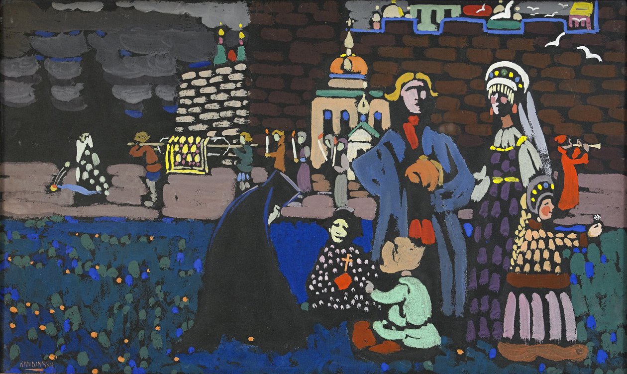 Hautajaiset tekijältä Wassily Kandinsky