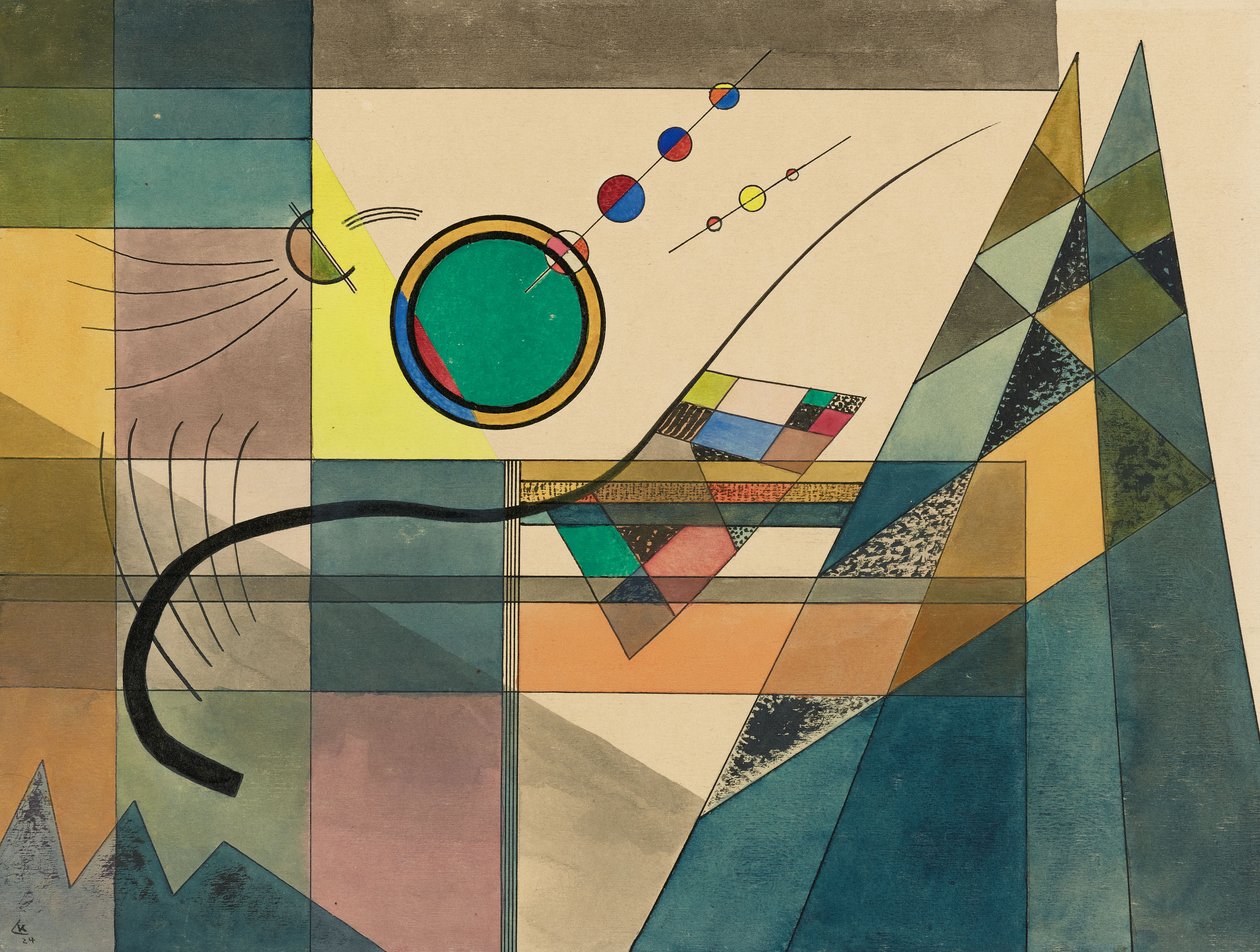Vihreä tekijältä Wassily Kandinsky