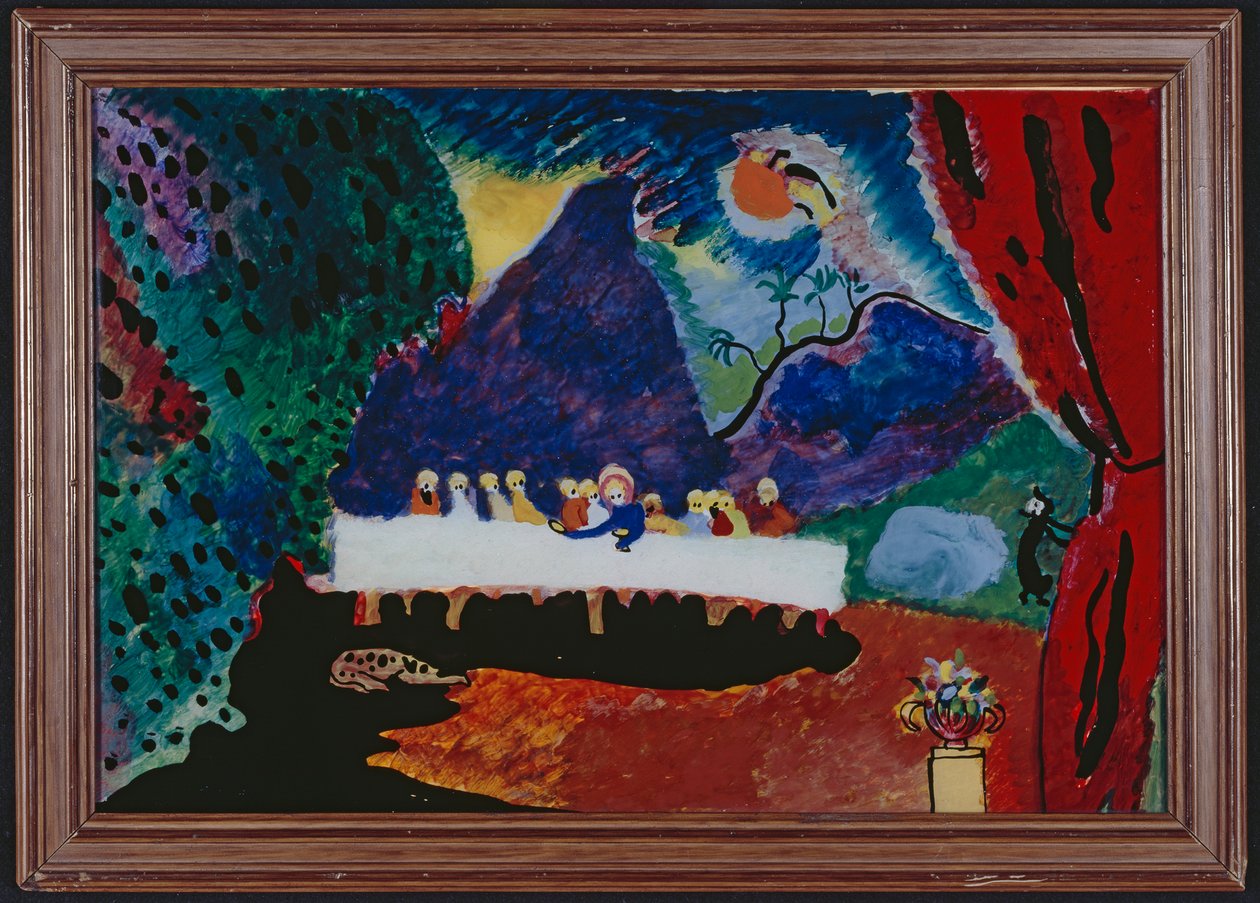 Pyhä ehtoollinen tekijältä Wassily Kandinsky