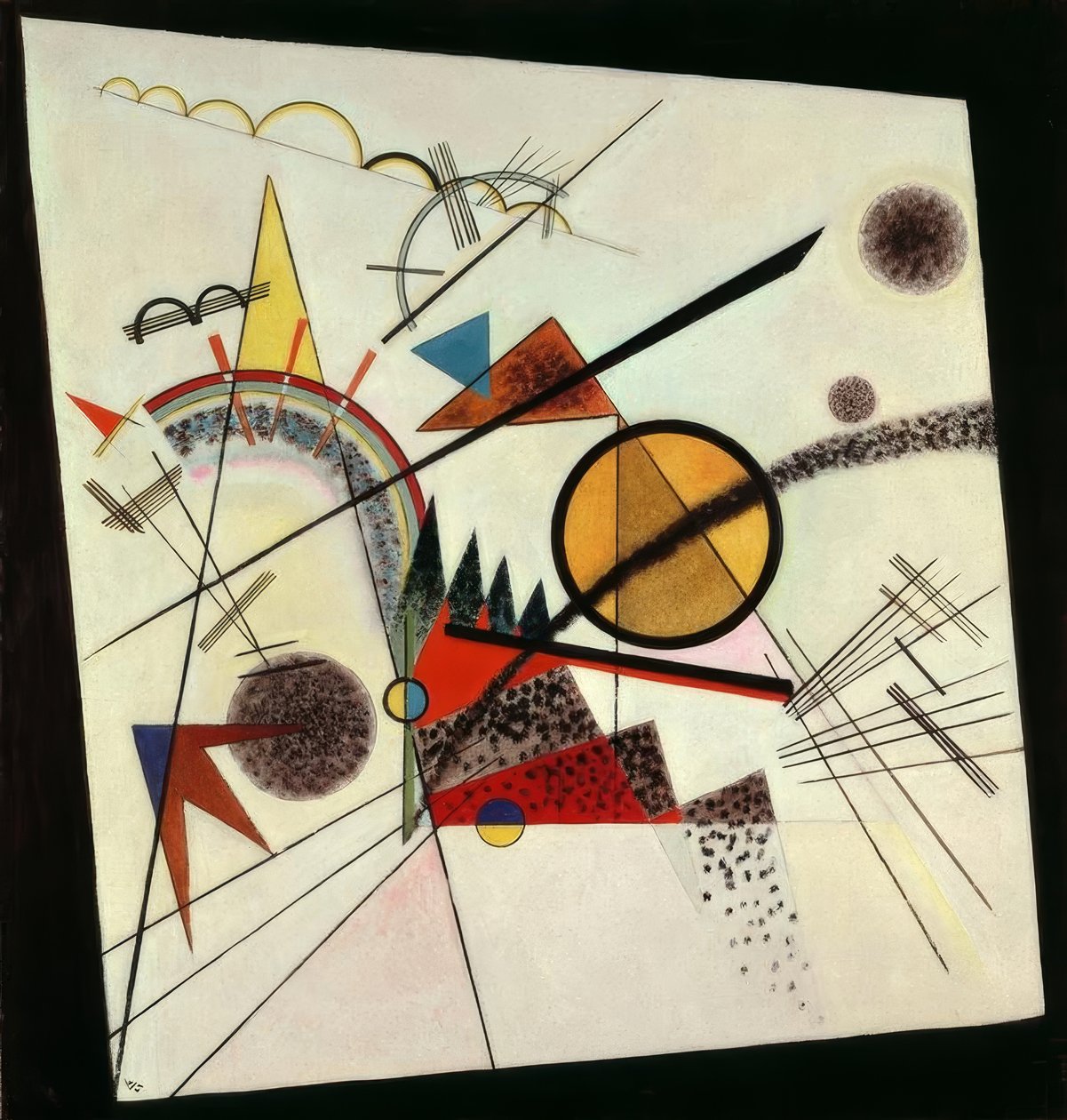 Mustassa neliössä tekijältä Wassily Kandinsky