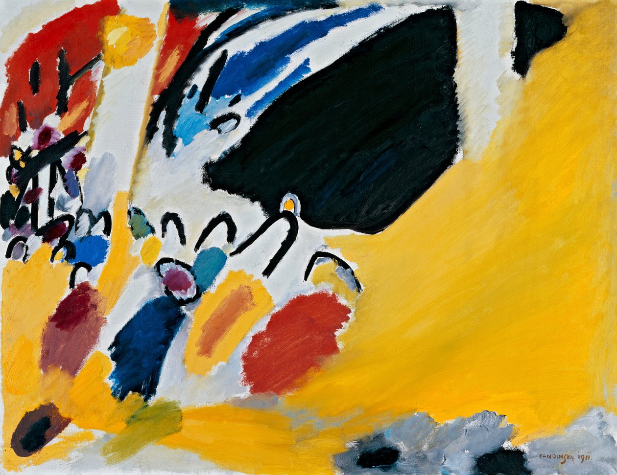 Impression III (konsertti) tekijältä Wassily Kandinsky