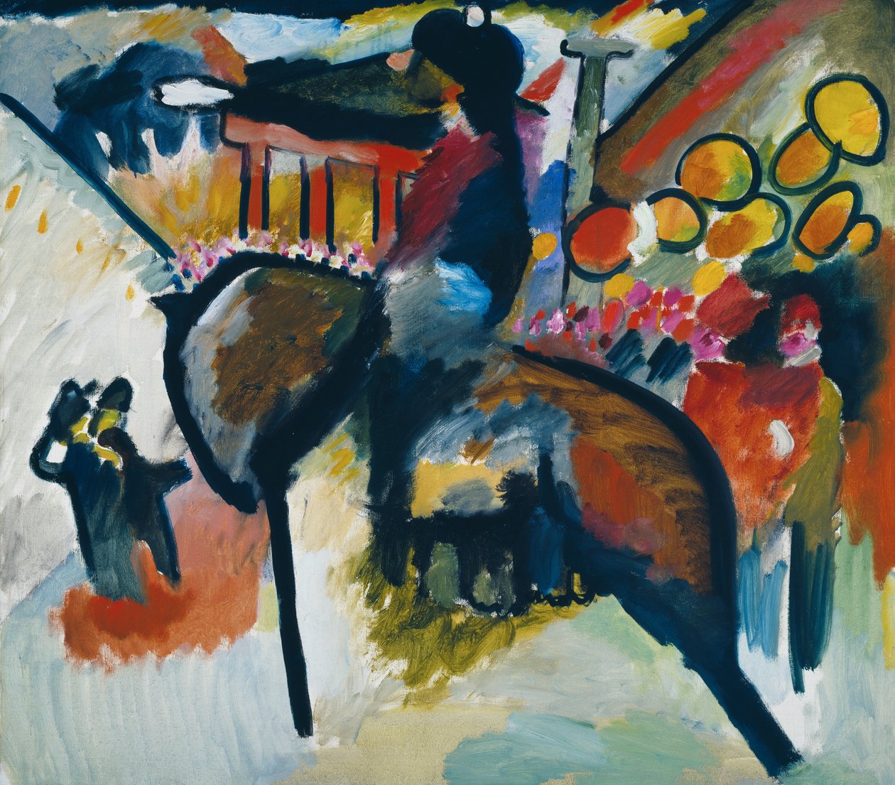 Impressio IV (santarmi) tekijältä Wassily Kandinsky