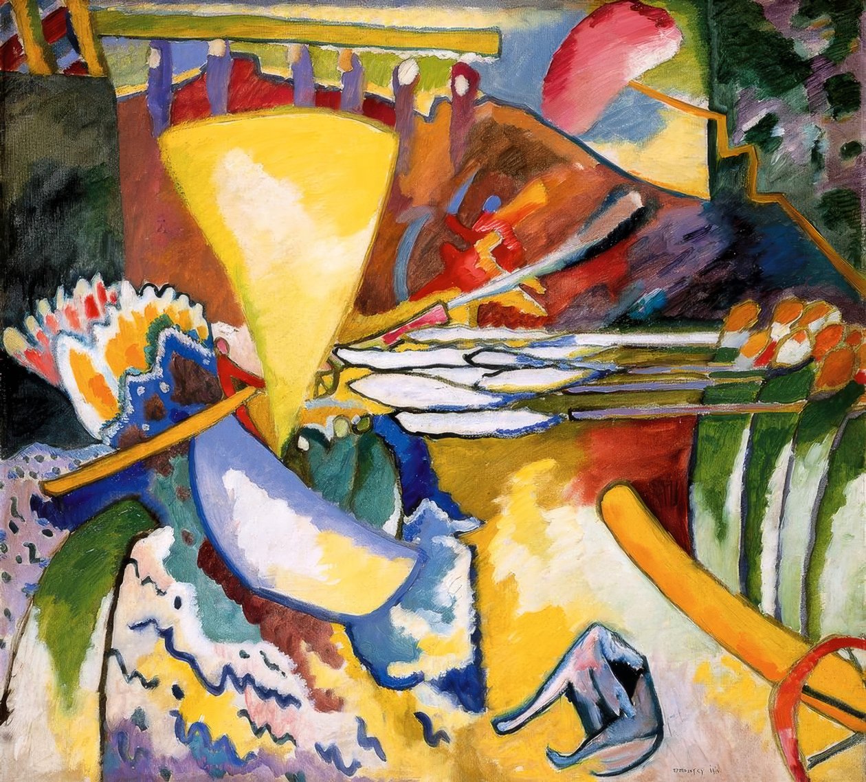 Improvisaatio 11 tekijältä Wassily Kandinsky