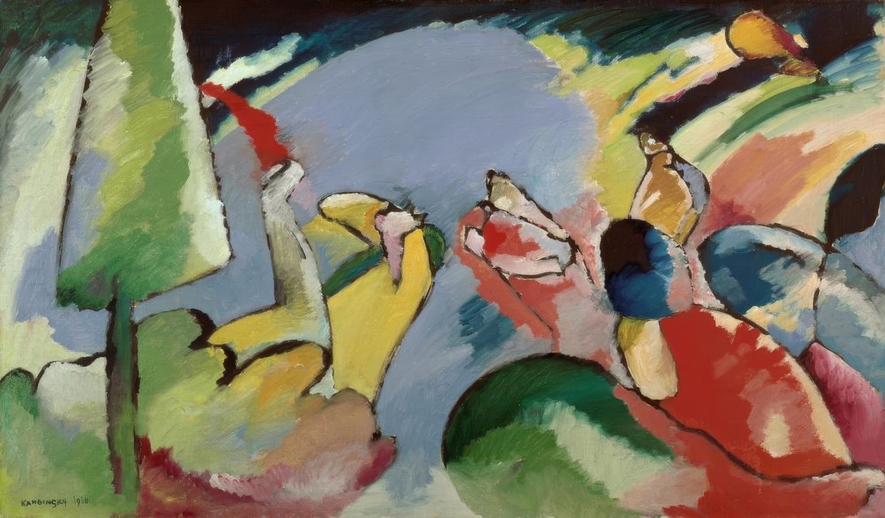 Improvisaatio 14 tekijältä Wassily Kandinsky