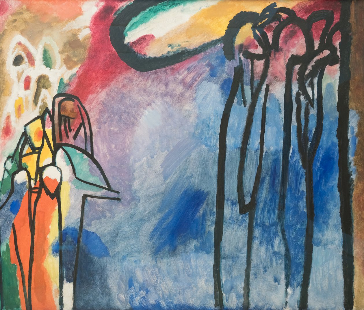 Improvisaatio 19 tekijältä Wassily Kandinsky